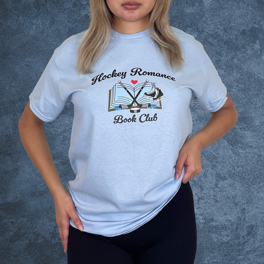 hockey romance book club t-shirt